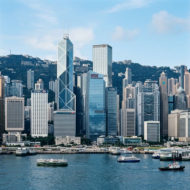 Victoria Harbour, Hong Kong